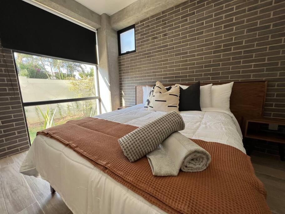 Apartamento Depa Boho Al Sur Pet Friendly Piscina Gym Sala De Cine Guadalajara Exterior foto