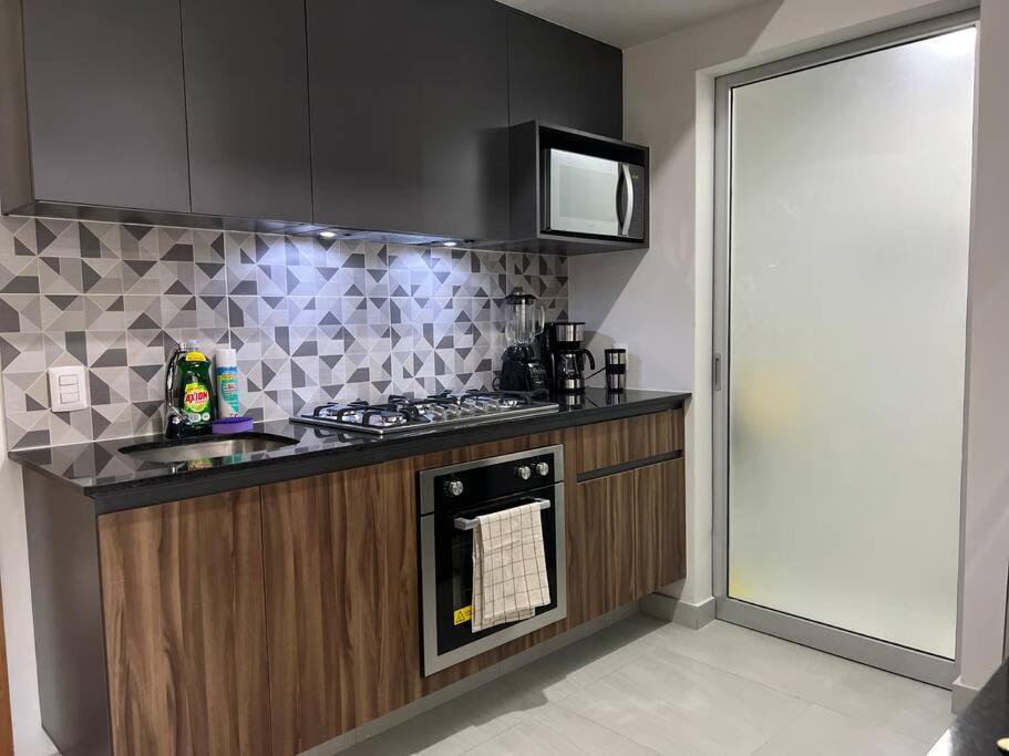 Apartamento Depa Boho Al Sur Pet Friendly Piscina Gym Sala De Cine Guadalajara Exterior foto